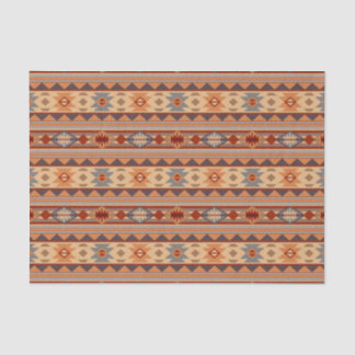 Papel De Seda Padrão Sudoeste Design Tan