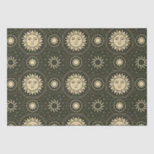 Papel De Seda Padrão Sun