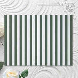 Papel De Seda Padrão verde e branco de caça elegante
