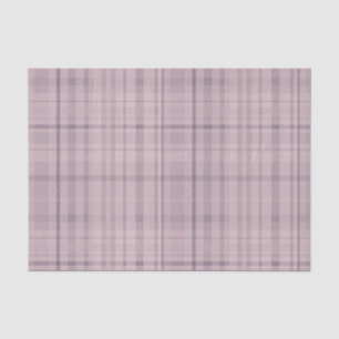 Papel De Seda Padrão Xadrez em Tons de Rosa e Roxo