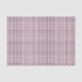 Papel De Seda Padrão Xadrez Escocês Estampa Rosa Malva Roxo