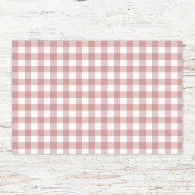 Papel De Seda Padrão Xadrez Gingham em Cores Pastel (In situ)