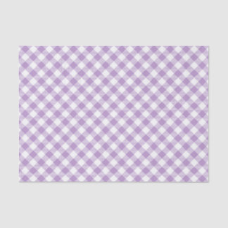 PAPEL DE SEDA PADRÃO XADREZ PÁSCOA ROXO E BRANCO