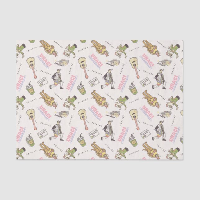 Papel De Seda Padrões de desenho do Tan FRIENDS™ (Frente )