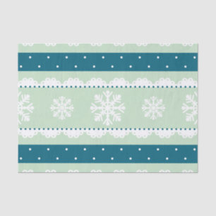 Papel De Seda Padrões de Natal de Casa Brancos