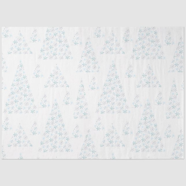 Papel De Seda Padrões de Natal Soberbo Design 40 (Frente )