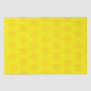 Papel De Seda Padrões de sol amarelo bonito diversão alegre e 