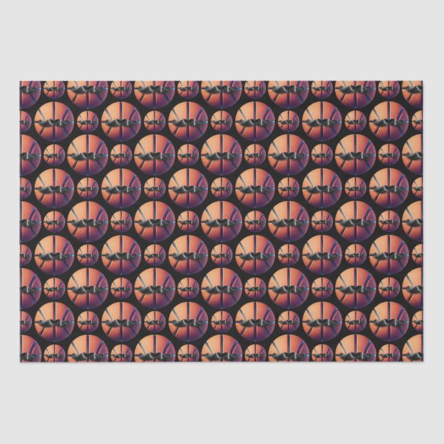 Papel De Seda Pai de basquete (Frente )