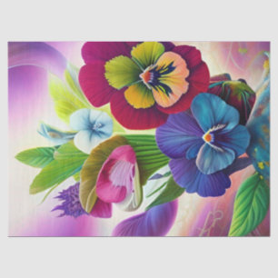 Papel De Seda Painéis coloridos - AI ART