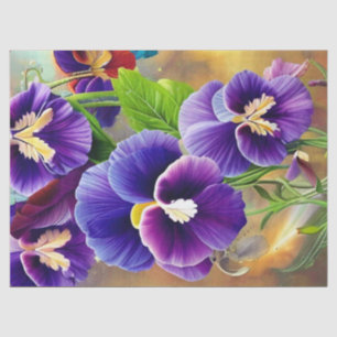 Papel De Seda Painéis roxos - AI ART