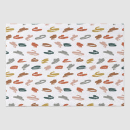 Papel De Seda Paint Abstrato Pattern