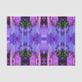 Papel De Seda Paisagem de Black e Crimson Lily Garden