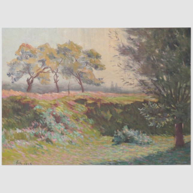 Papel De Seda Paisagem do País (por Léo Gausson) (Frente )