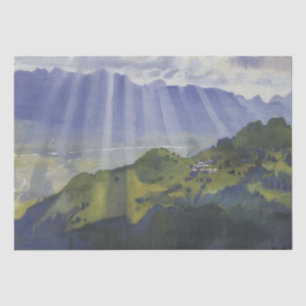 Papel De Seda Paisagem nas Suiças (Serebriakova)