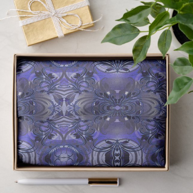 Papel De Seda Paixão Roxo (Presente)