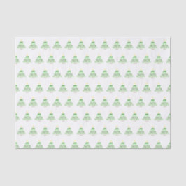 Papel De Seda Palavras de Natal Árvore de Natal