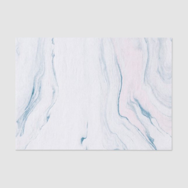 Papel De Seda Pale Tons Marble Stone Patterno (Frente )