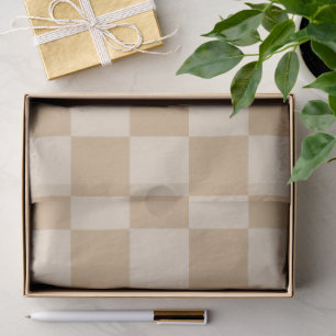 Papel De Seda Paleta neutra suave do cartão de verificação do to