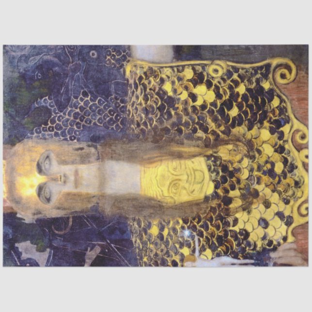Papel De Seda Pallas Athena, Gustav Klimt (Frente )