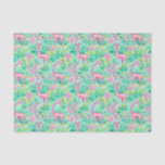 Papel De Seda Palm Beach Christmas Watercolor Reindeer<br><div class="desc">PreppyPrint.com - Celebre o Natal no estilo Palm Beach! Transfira este design para os produtos de sua escolha também! Visite minha loja de designers,  PreppyPrint.com,  para coordenar itens.</div>