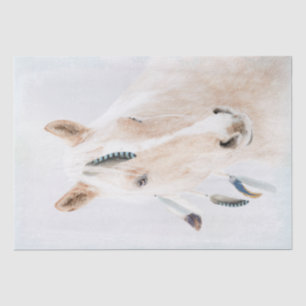 Papel De Seda Palomino Horse Fantasy