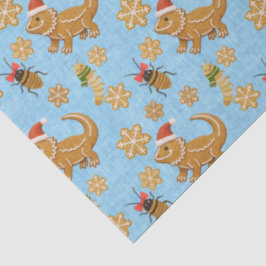 Papel De Seda Pão de Gengibre Bravo Dragão Natal