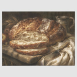 Papel De Seda Pão Fresco Assado