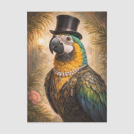 Papel De Seda Papagaio Chique