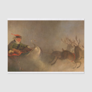 Papel De Seda Papai Noel, Véspera de Natal por William H. Beard
