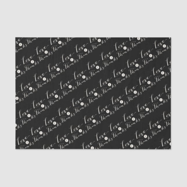 Papel De Seda Papéis e Obrigados Manuais de Caligrafia (Frente )