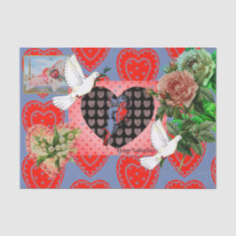 Papel De Seda Papel-chave PERSONALIZÁVEL COLLAGEM DE Dia de os n