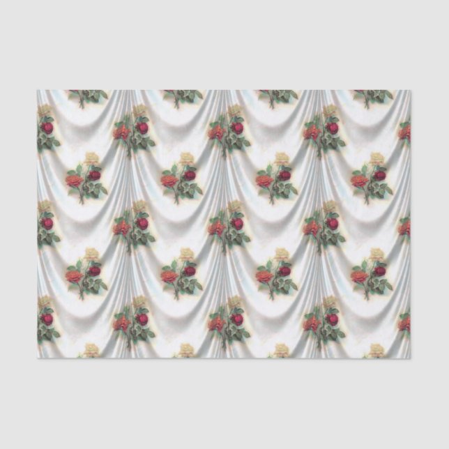 Papel De Seda Papel-lenço de rosa (Frente )