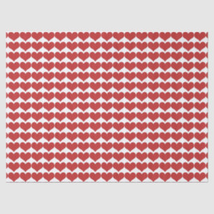Papel De Seda Papel-Padrão Coração Vermelho Coração