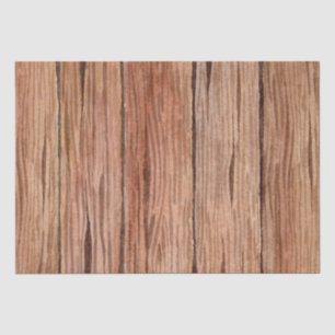 Papel De Seda Papel-Padrão Ilustração de Madeira Velha por Aq