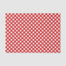 Papel-Padrão Red Gingham