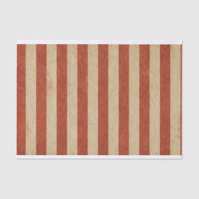 Papel De Seda Papel-Tecido Cinza Vermelho (Horizontal) (Frente )