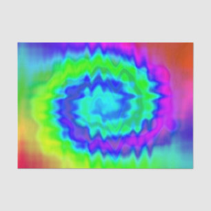 Papel De Seda Papel-Tecido Hippie Tie Dye