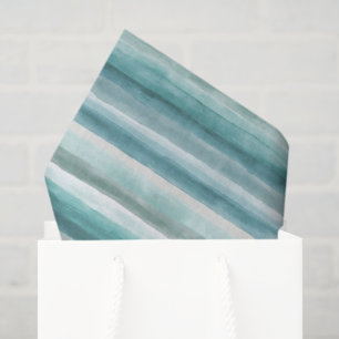 Papel De Seda Papel-tecidos para faixas de cor oceânica