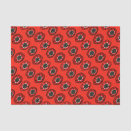 Papel De Seda Papoulas