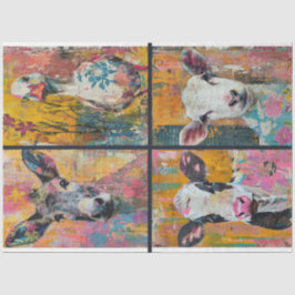 Papel De Seda Para a Fazenda de artista Diário de lixo animal 1