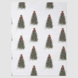 Papel de Seda para Árvore de Natal Elegante