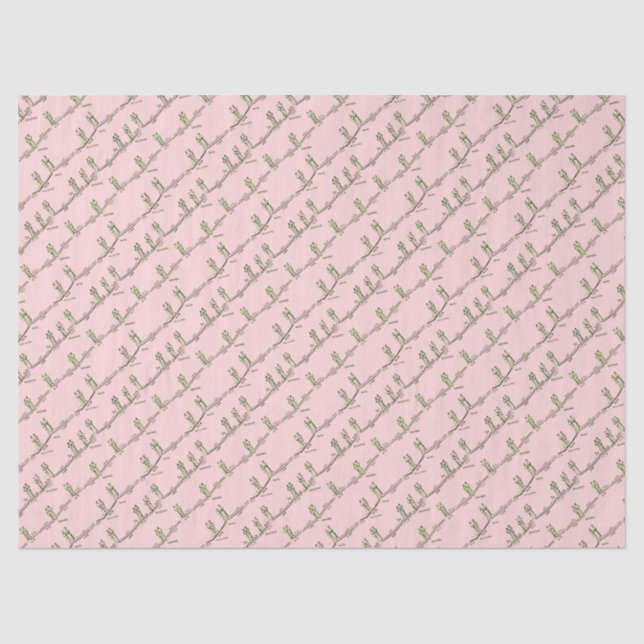 Papel de Seda para Lições de Dança (Rosa) (Frente )