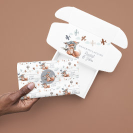 Papel De Seda Parabéns Novo papel-chave do piloto de "Baby Fox"
