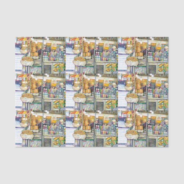 Papel De Seda Paraíso Pushcart (Frente )