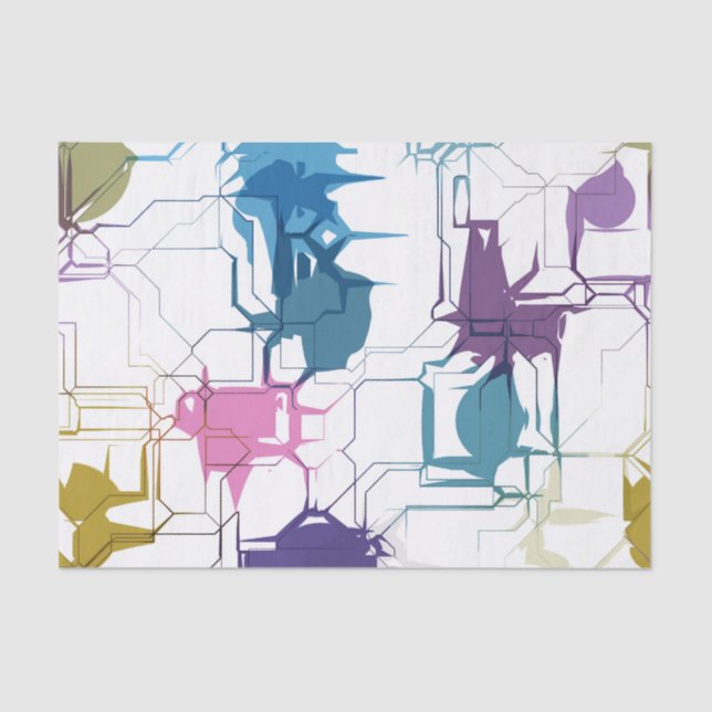 Papel De Seda Parede rachada (Frente )