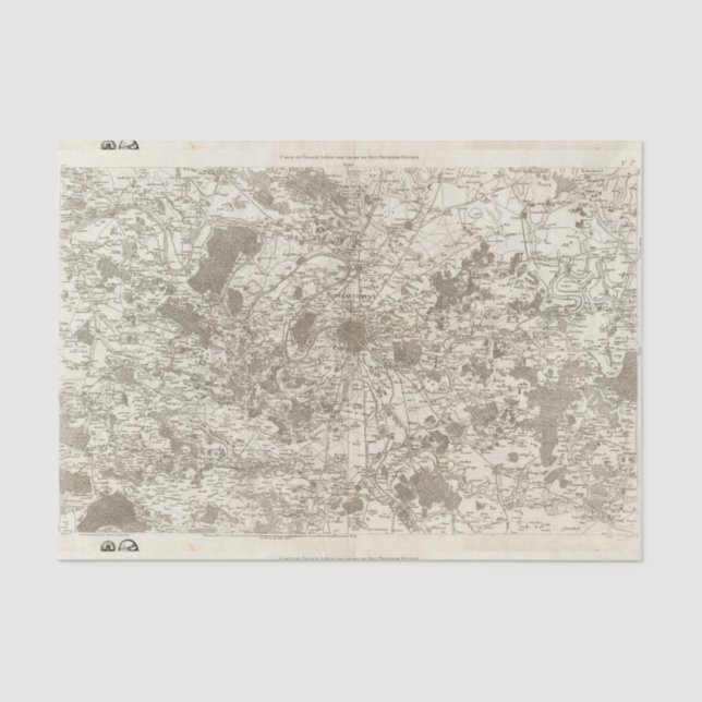 Papel De Seda Paris 5 (Frente )