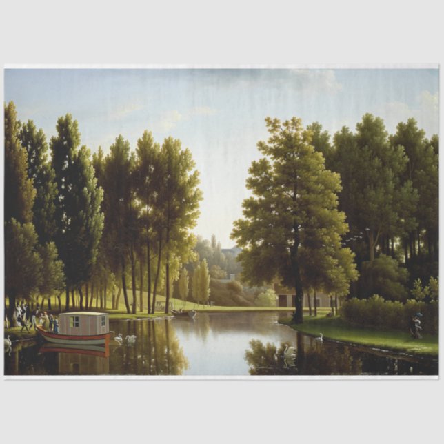 Papel De Seda Parque de Mortefontaine (por Bidaud) (Frente )