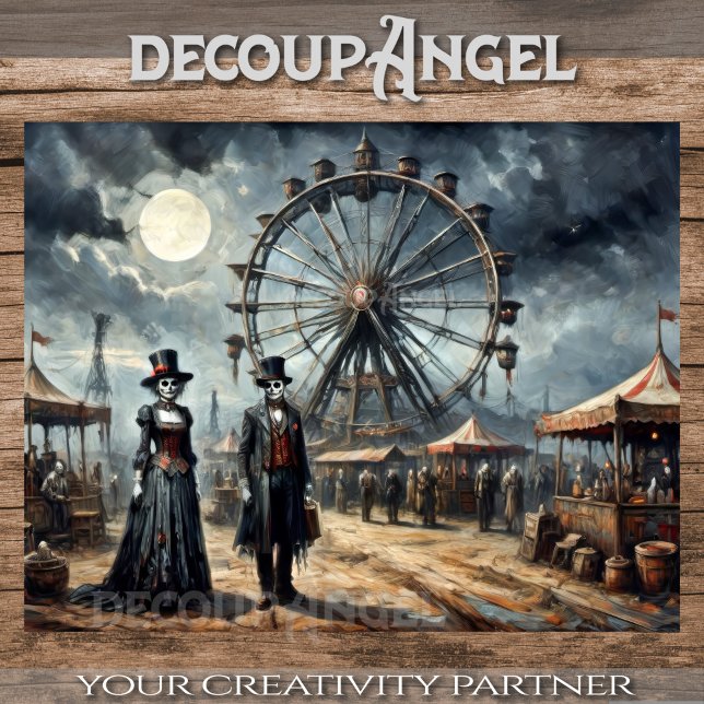 Papel De Seda Parque Tema Abandonado - Desligar - (Criador carregado)