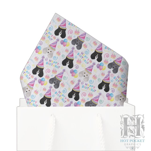Papel de Seda Parti Poodle (Criador carregado)