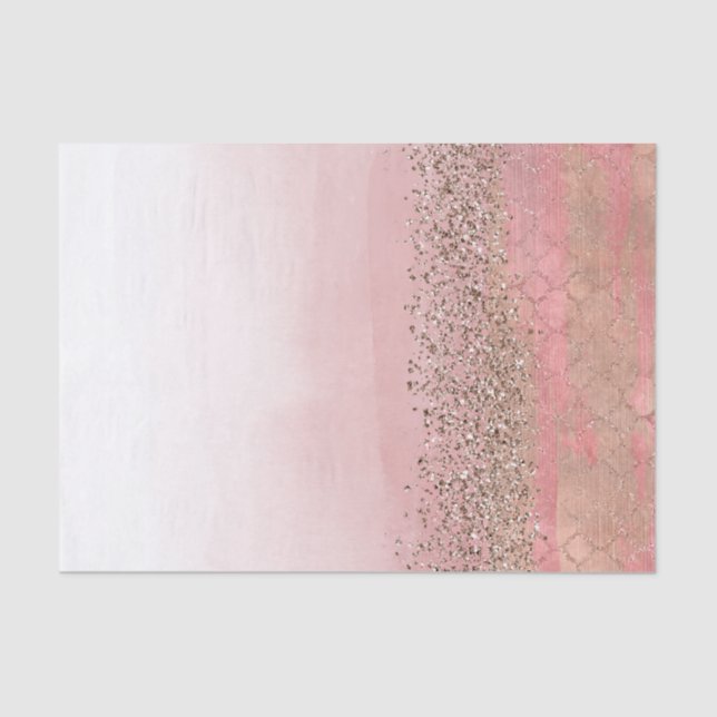 Papel De Seda Partido da Princesa Indígena Marroquina, Lusca Ros (Frente )